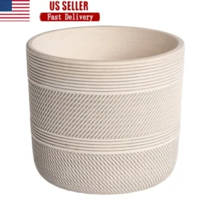 Round Ceramic Planter
