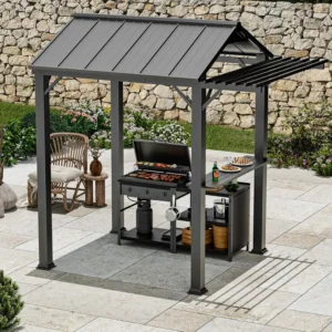 BBQ Gazebo with UV Blocking Waterproof,